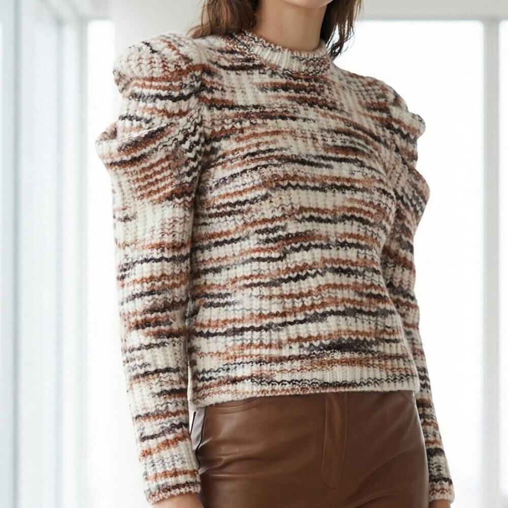 $525 ULLA JOHNSON Daphne sweater alpaca! S